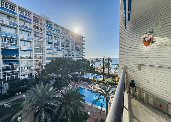 Skol 520c Cozy 1 Bedroom With Sea And Pool View شقة *